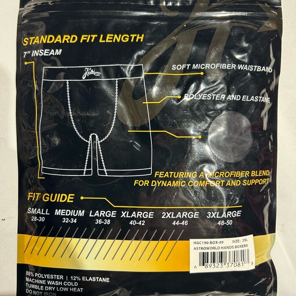 Astro World Men's Boxer Size 2XL 44-46 Headgear Classics NWT - Picture 5 of 9